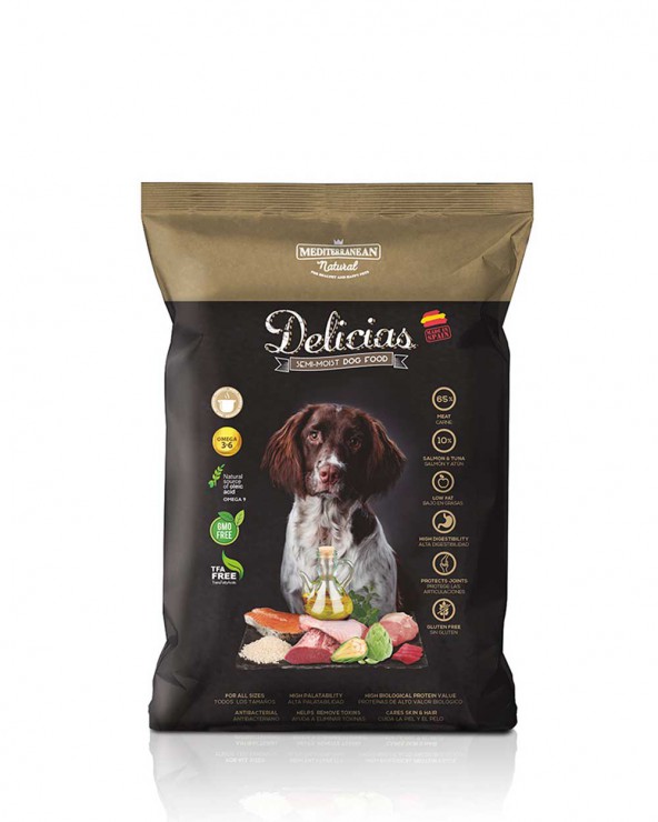 semi moist grain free dog food