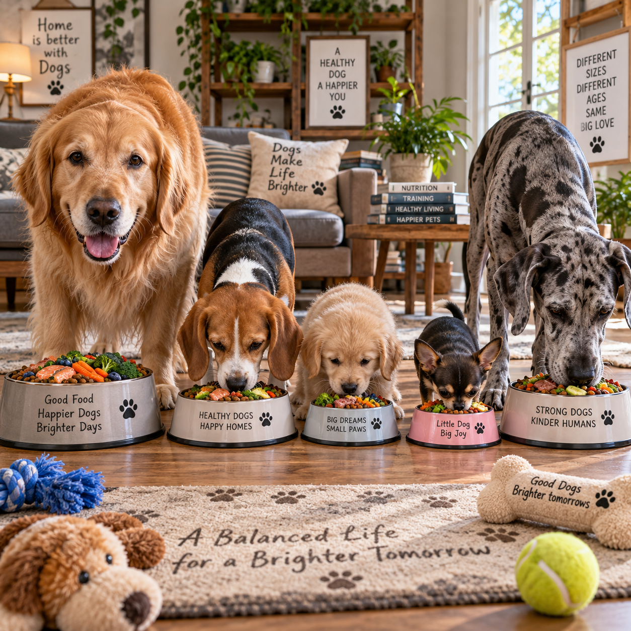 Cómo elegir la comida adecuada para tu perro según su edad y raza